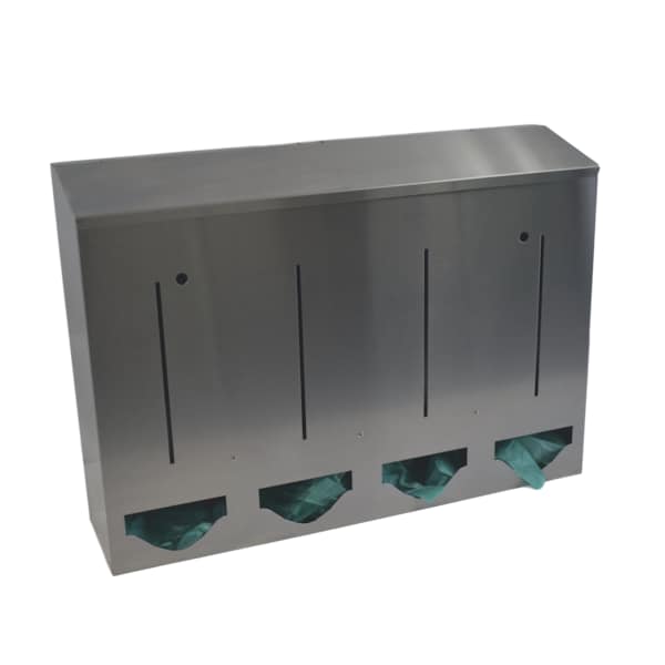 Omnimed Bulk PPE Dispensers; Holds Gloves, Masks, Gowns, Quad (24"WX17"HX5.75"D) 307024 - main